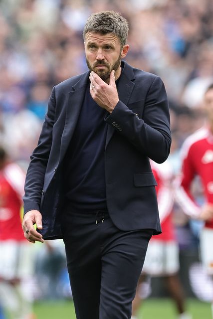 A dejected Michael Carrick manager of Manchester United during the Premier League match Everton vs Manchester United at Hill Dickinson Stadium, Liverpool, United Kingdom on 06 September 2026

(Photo by Mark Cosgrove/News Images)