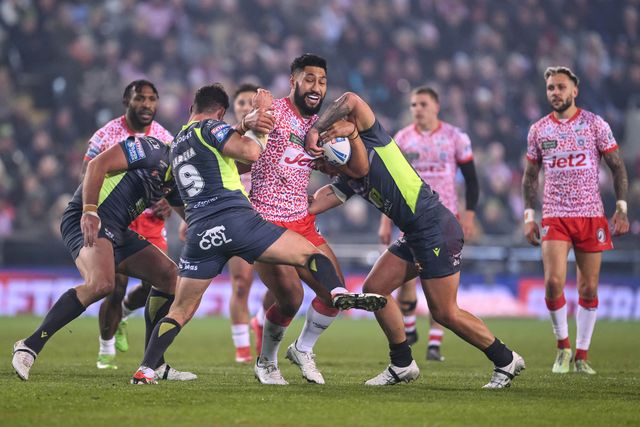 Betfred Super League Round 3 Leigh Leopards v Catalans Dragons