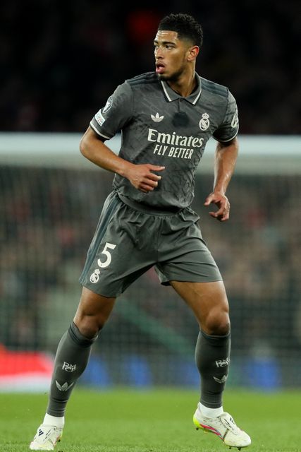Jude Bellingham of Real Madrid in action during the UEFA Champions League Quarter-finals match Arsenal vs Real Madrid at Emirates Stadium, London, United Kingdom, 8th April 2025

(Photo by Izzy Poles/News Images)