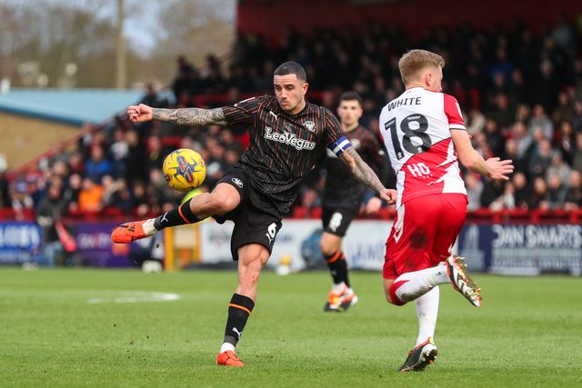 Sky Bet League 1 Stevenage v Blackpool
