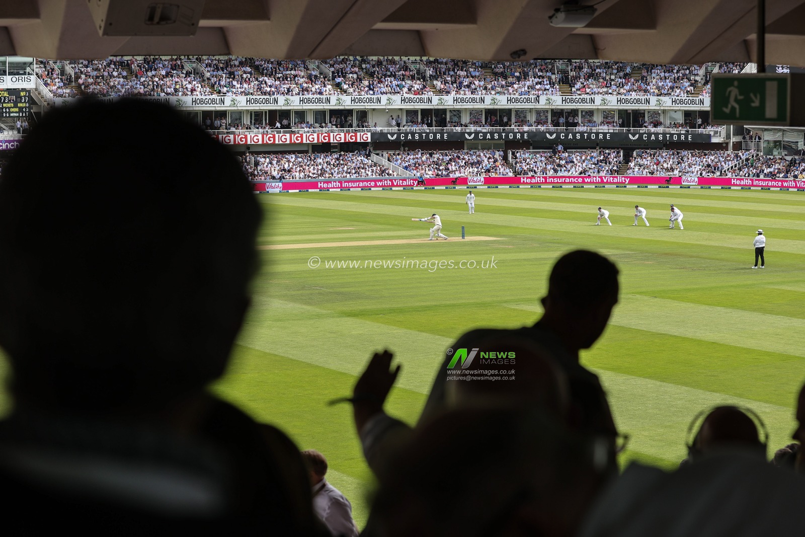 Marnus Labuschagne of Australia makes two runs during the LV= Insurance Ashes Second Test Series Day 1 England v Australia at Lords, London, United Kingdom, 28th June 2023

(Photo by Mark Cosgrove/News Images)
