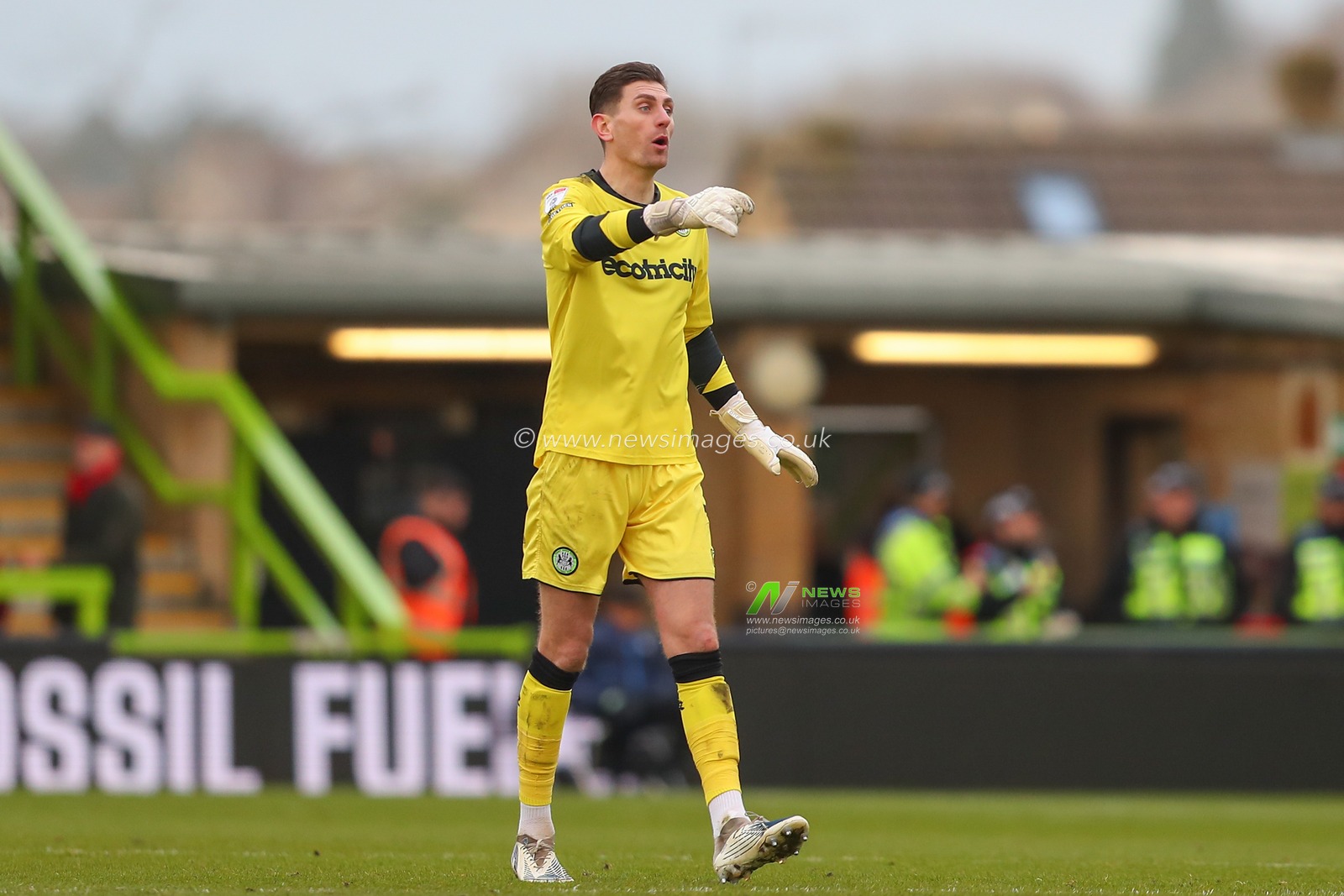 Luke McGee #1 of Forest Green Rovers during the Sky Bet League 1 match Forest Green Rovers vs Cambridge United at The New Lawn, Nailsworth, United Kingdom, 3rd December 2022

(Photo by Gareth Evans/News Images)