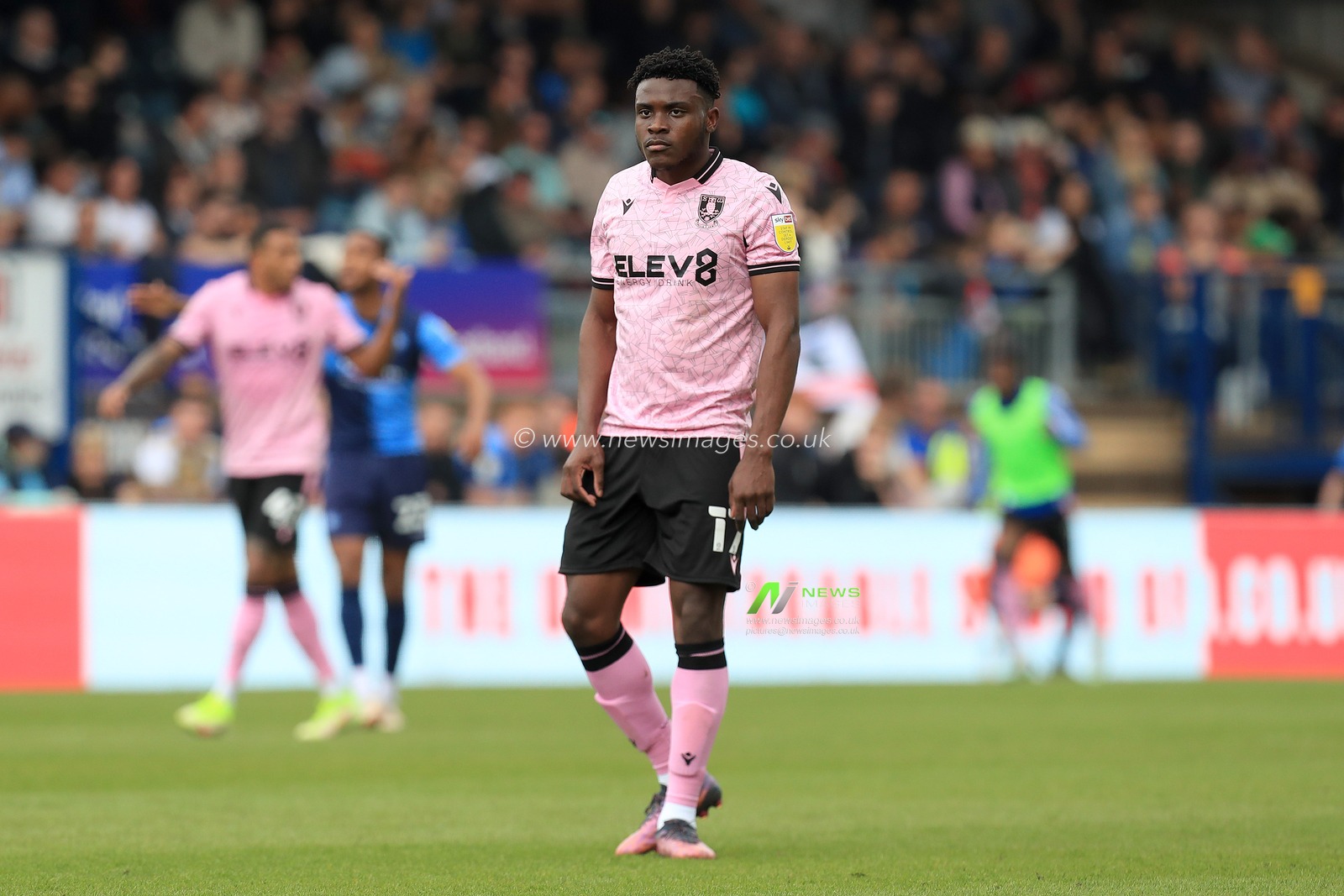Fisayo Dele-Bashiru #17 of Sheffield Wednesday seen during the match.