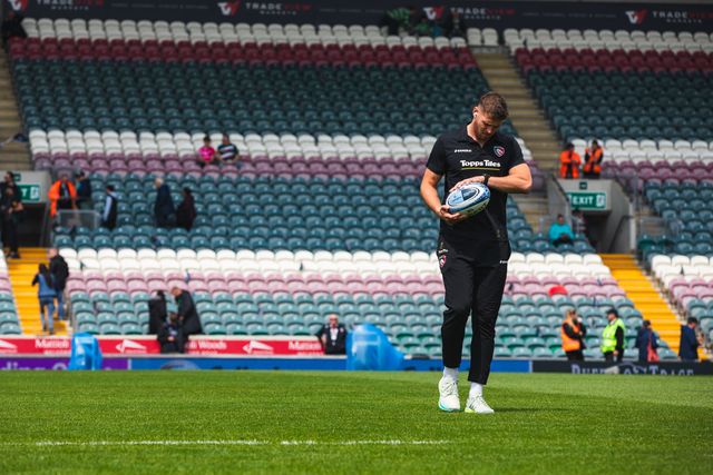 Freddie Steward of Leicester Tigers before the Gallagher Premiership Play-off Semi-final Leicester Tigers vs Sale Sharks at Mattioli Woods Welford Road Stadium, Leicester, United Kingdom, 7th June 2025

(Photo by Craig Evans/News Images)