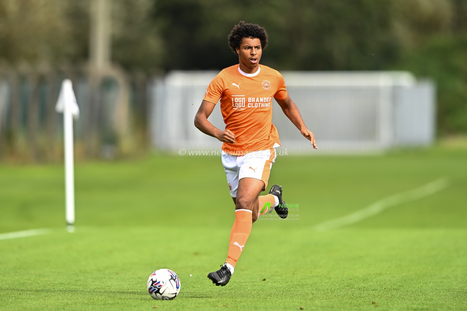 during the Central League match Preston North End vs Blackpool at Springfield Training Ground, Preston, United Kingdom, 26th September 2023

(Photo by Craig Thomas/News Images)