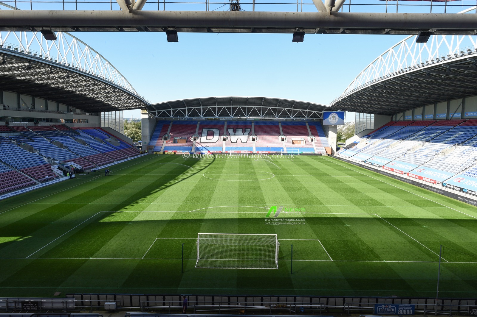 21st September 2019, DW Stadium, Wigan, England; Sky Bet Championship Football, Wigan Athletic vs Charlton Athletic ; A general view of DW Stadium, venue for todays game.


Credit: Richard Long/News Images

English Football League images are subject to DataCo Licence