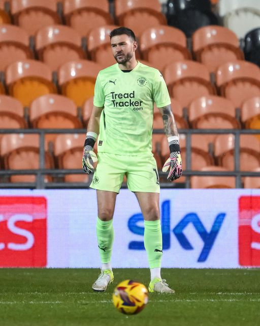 Richard O'Donnell of Blackpool during the Vertu Trophy match Blackpool vs Aston Villa U21 at Bloomfield Road, Blackpool, United Kingdom, 17th December 2024

(Photo by Craig Thomas/News Images)