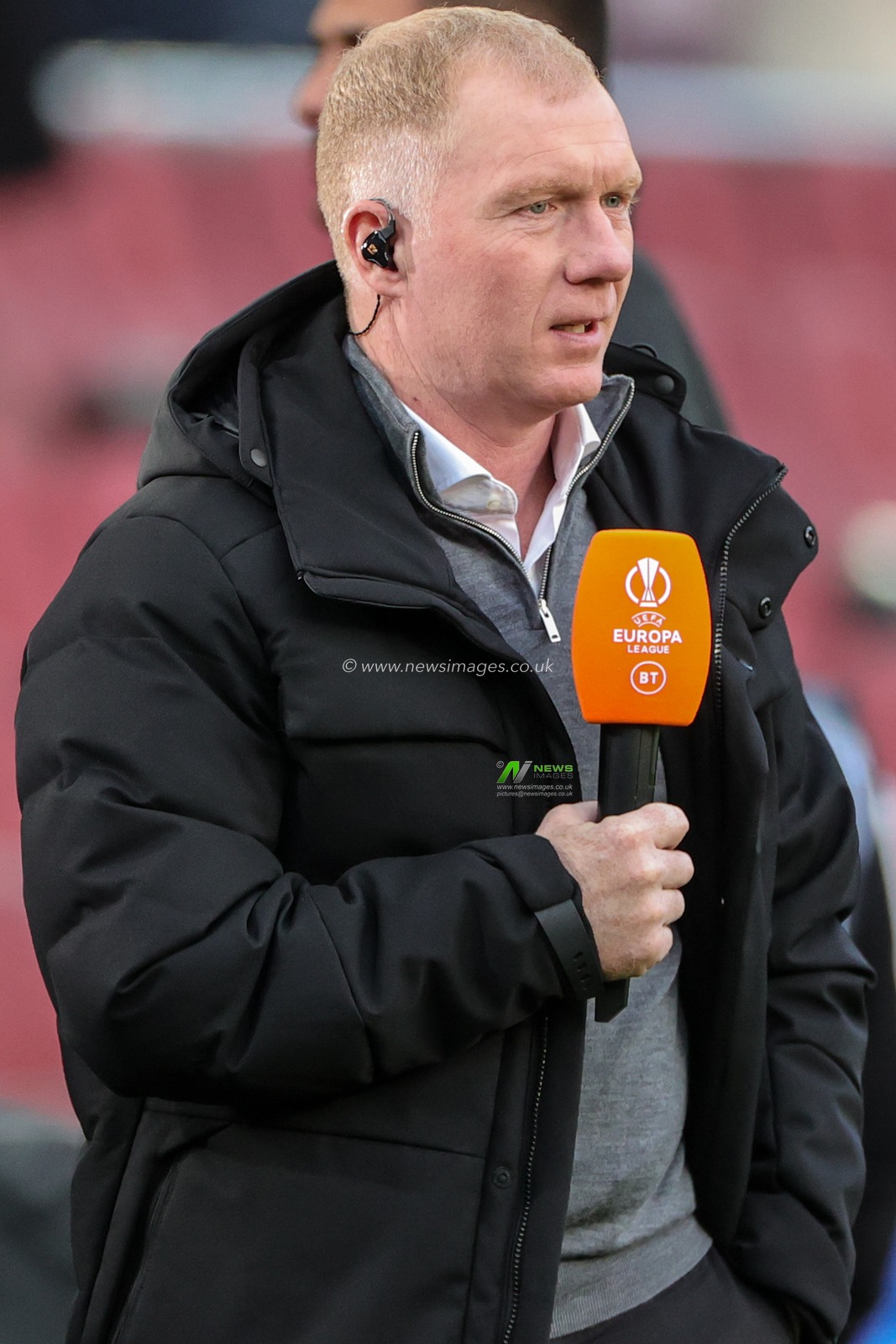 Paul Scholes in attendance at the UEFA Europa League Knockout Round Play-Offs Barcelona vs Manchester United at Spotify Camp Nou, Barcelona, Spain, 16th February 2023

(Photo by Mark Cosgrove/News Images)