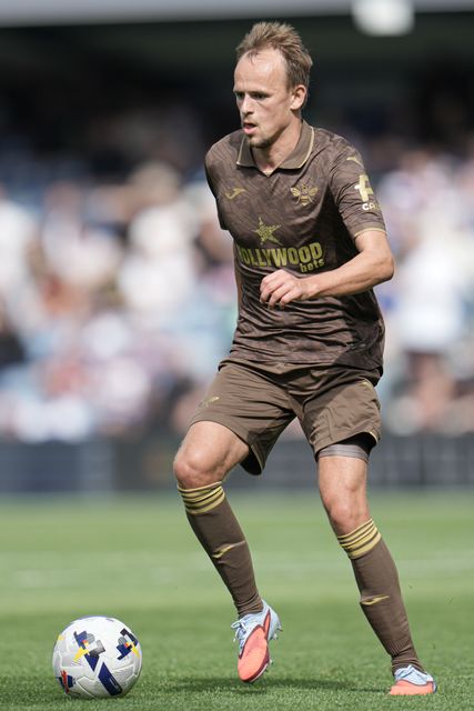 Mikkel Damsgaard of Brentford during the Pre-season friendly match Queens Park Rangers vs Brentford at Kiyan Prince Foundation Stadium, London, United Kingdom, 2nd August 2025

(Photo by Harvey Murphy/News Images)