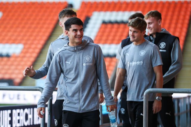 Rob Apter of Blackpool arrives ahead of the Carabao Cup match Blackpool vs Sheffield Wednesday at Bloomfield Road, Blackpool, United Kingdom, 17th September 2024

(Photo by Gareth Evans/News Images)