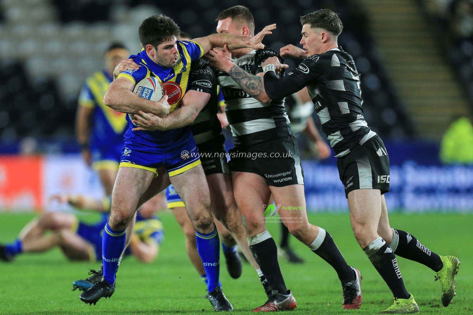 12th March 2020, KCOM Stadium, Hull, England; Betfred Super League, Hull FC v Warrington Wolves :