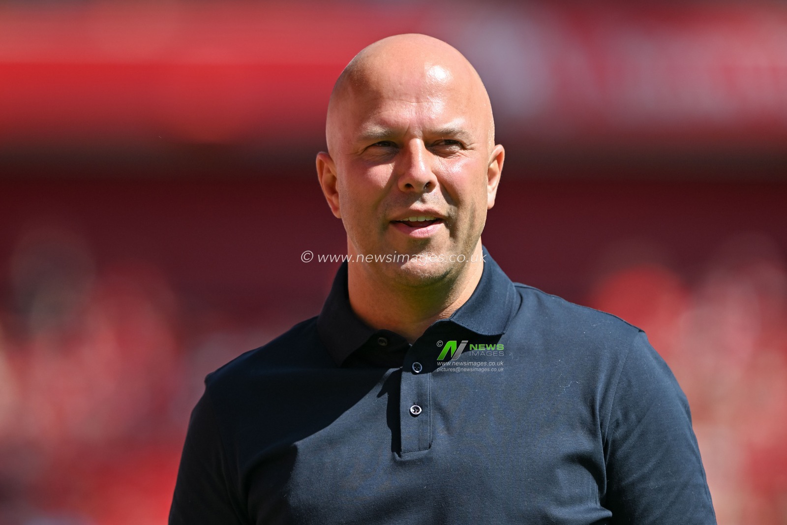Arne Slot Head Coach of Liverpool ahead of the Pre-season friendly match Liverpool vs Sevilla at Anfield, Liverpool, United Kingdom, 11th August 2024

(Photo by Cody Froggatt/News Images)