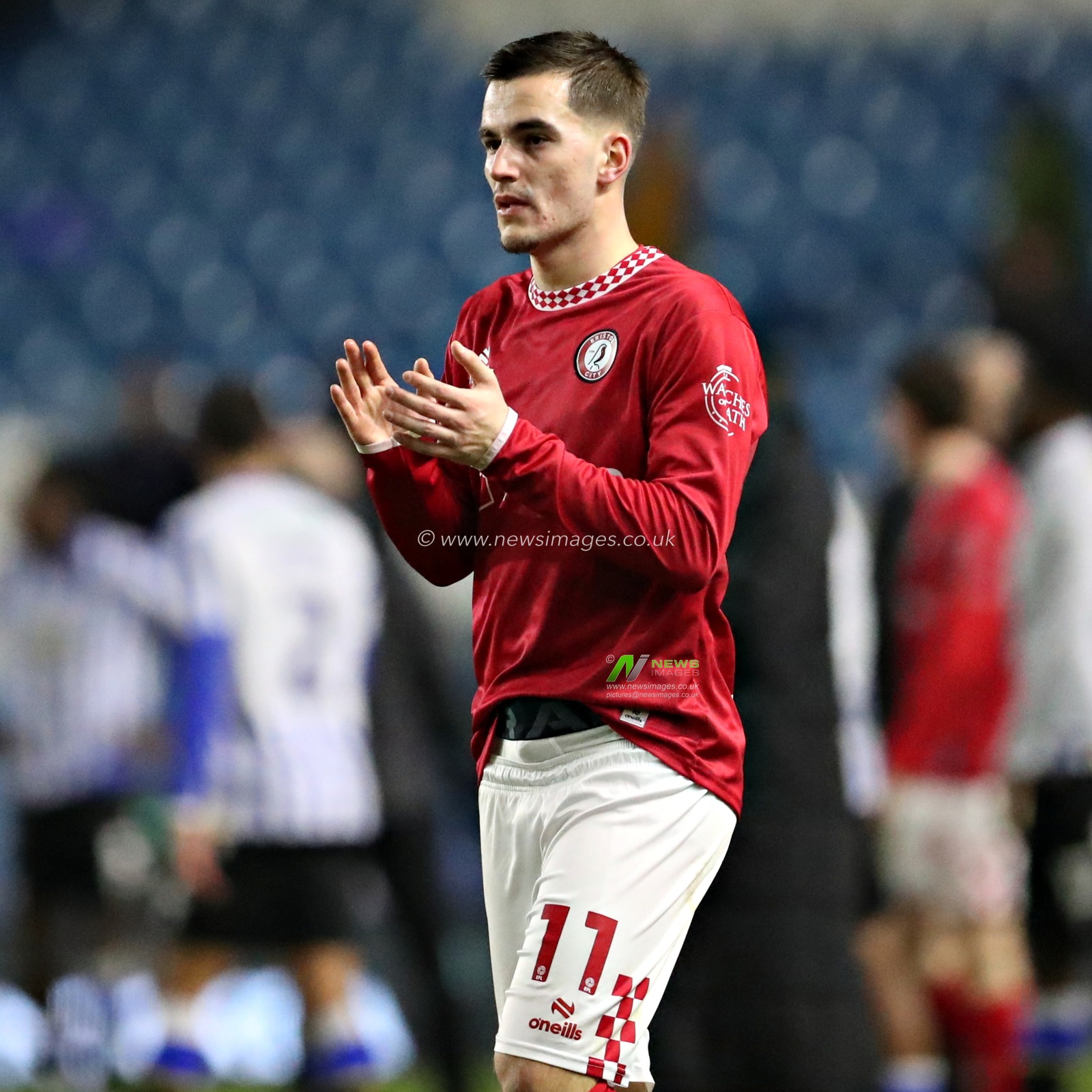 Anis Mehmeti of Bristol City during the Sky Bet Championship match Sheffield Wednesday vs Bristol City at Hillsborough, Sheffield, United Kingdom, 22nd January 2025

(Photo by Sam Eaden/News Images)