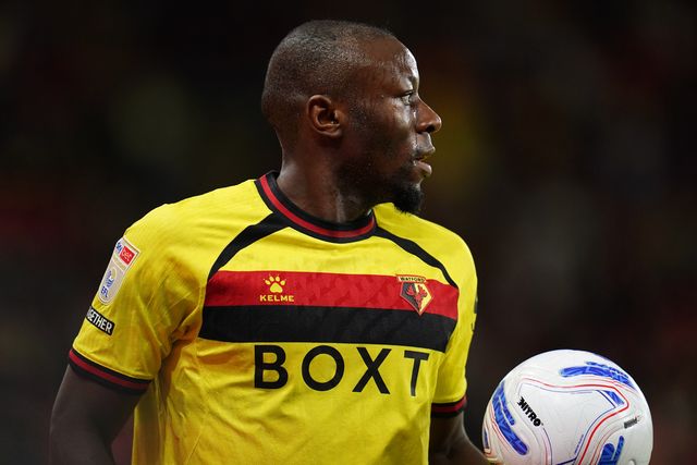 Edo Kayembe of Watford during the Sky Bet Championship match Watford vs Preston North End at Vicarage Road, Watford, United Kingdom on 08 September 2026

(Photo by Harvey Murphy/News Images)