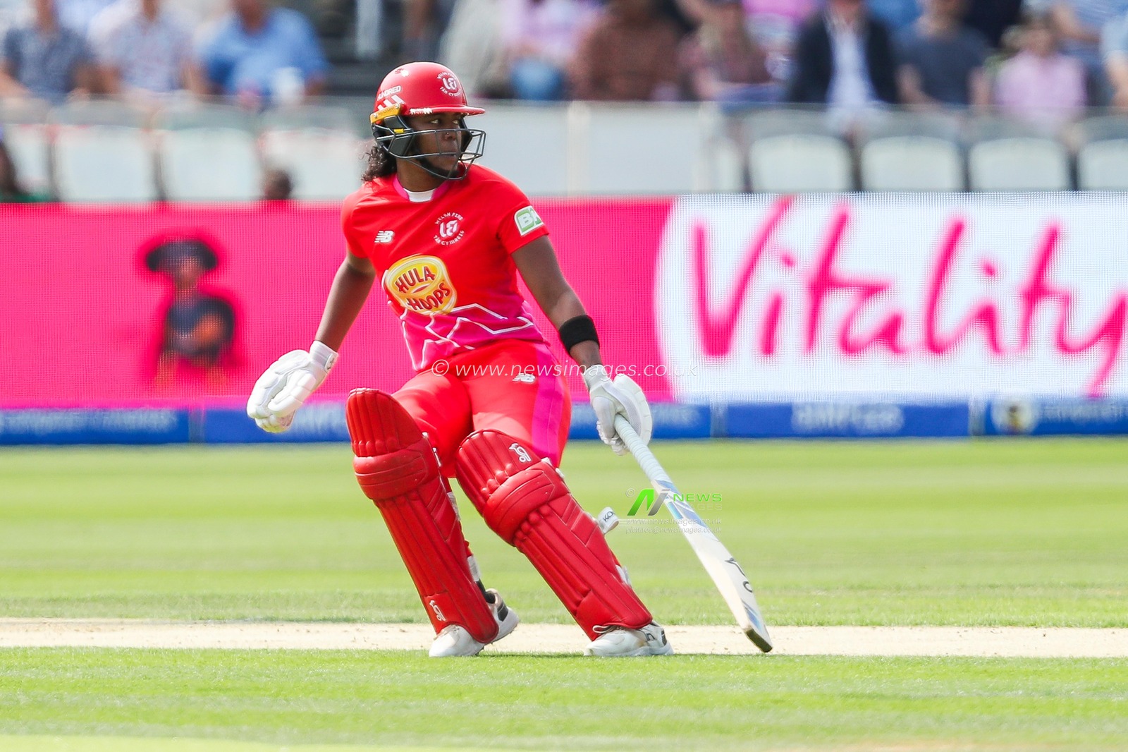 Hayley Matthews of Welsh Fire reaches for the crease during the The Hundred Women's Final match Welsh Fire Women vs London Spirit Women at Lords, London, United Kingdom, 18th August 2024

(Photo by Izzy Poles/News Images)
