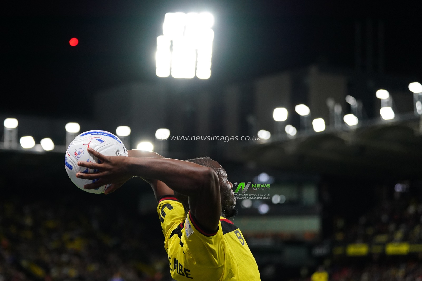 Edo Kayembe of Watford during the Sky Bet Championship match Watford vs Preston North End at Vicarage Road, Watford, United Kingdom on 08 September 2026

(Photo by Harvey Murphy/News Images)
