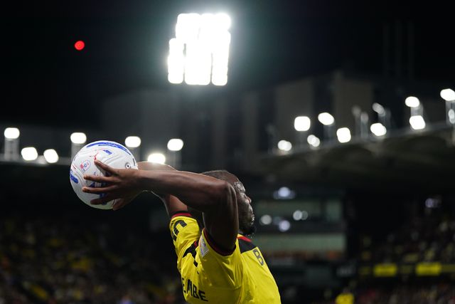 Edo Kayembe of Watford during the Sky Bet Championship match Watford vs Preston North End at Vicarage Road, Watford, United Kingdom on 08 September 2026

(Photo by Harvey Murphy/News Images)