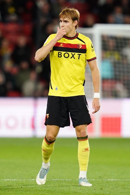 Hector Kyprianou of Watford during the Sky Bet Championship match Watford vs Preston North End at Vicarage Road, Watford, United Kingdom on 08 September 2026

(Photo by Harvey Murphy/News Images)