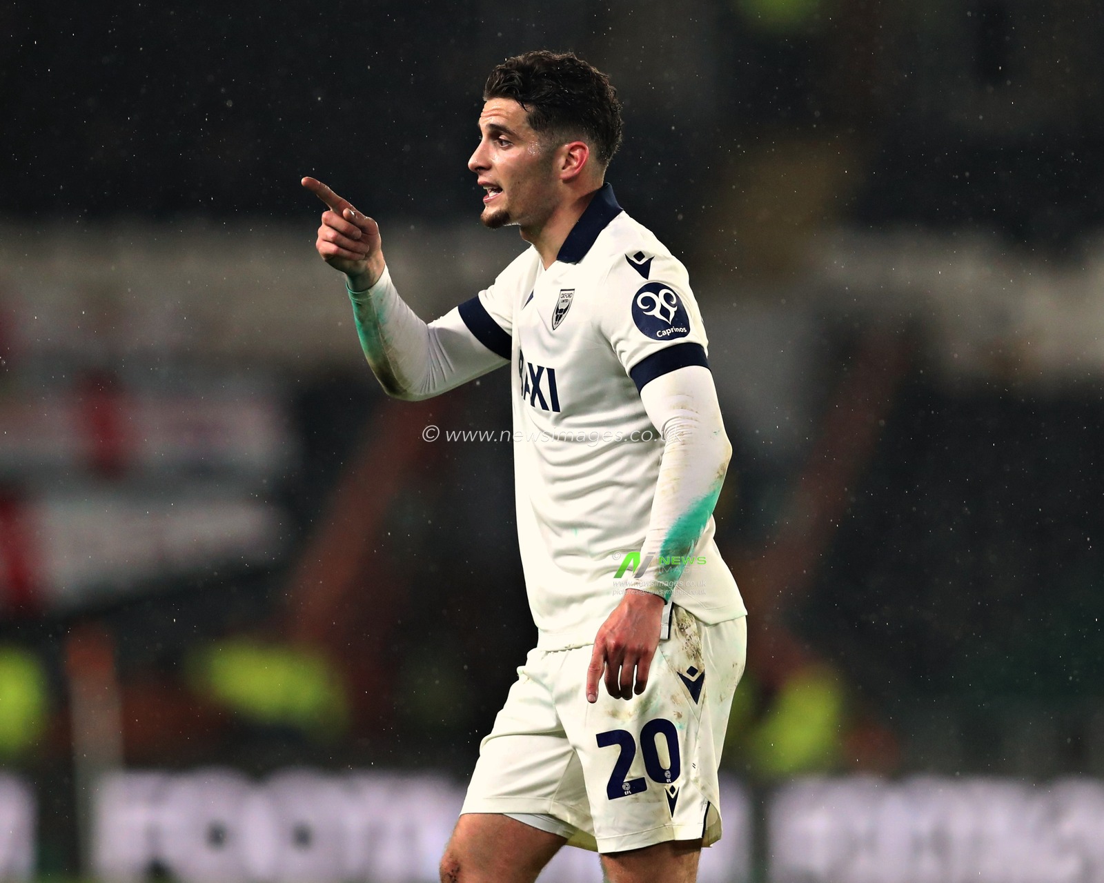 RÃºben Rodrigues of Oxford United during the Sky Bet Championship match Hull City vs Oxford United at MKM Stadium, Hull, United Kingdom, 12th March 2025

(Photo by Sam Eaden/News Images)