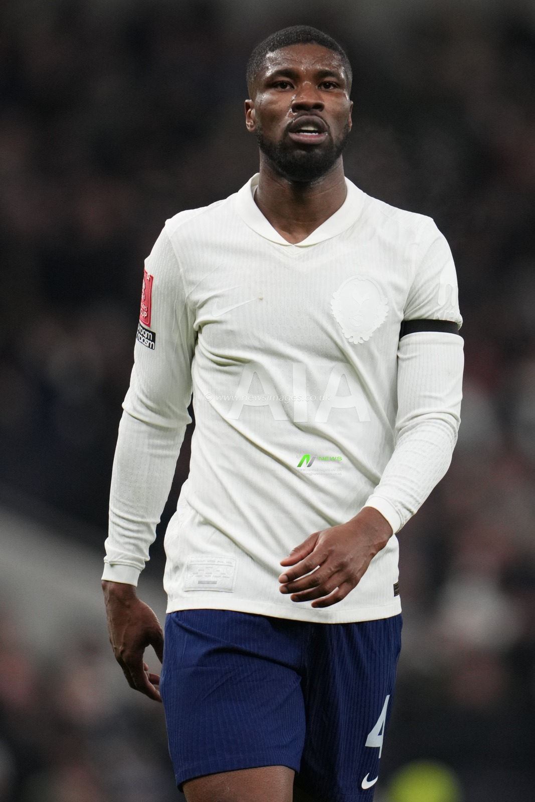 Kevin Danso of Tottenham Hotspur during the Emirates FA Cup Third Round match Tottenham Hotspur vs Aston Villa at Tottenham Hotspur Stadium, London, United Kingdom, 10th January 2026

(Photo by Harvey Murphy/News Images)