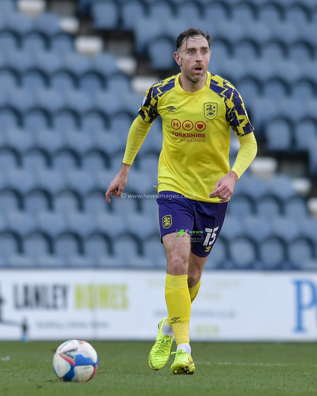 Richard Keogh #15 of Huddersfield Town in action during the game