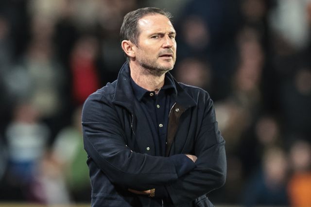 Frank Lampard manager of Coventry City looks on during the Sky Bet Championship match Hull City vs Coventry City at MKM Stadium, Hull, United Kingdom on 06 April 2026

(Photo by Mark Cosgrove/News Images)