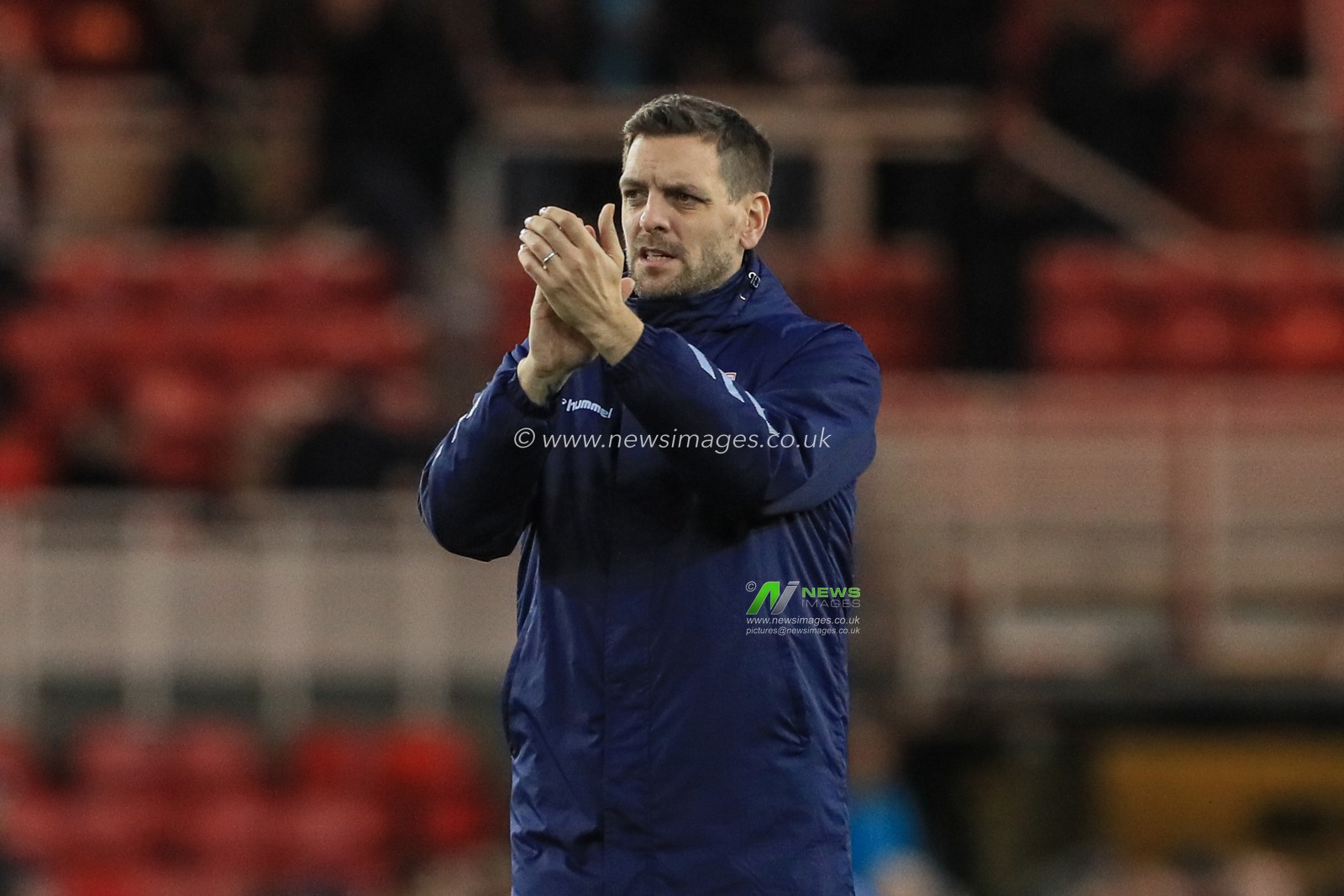 5th January 2020, Riverside Stadium, Middlesbrough, England; Emirates FA Cup, Middlesbrough v Tottenham Hotspur : Jonathan Woodgate head coach of Middlesbrough applauds the fans as Middlesbrough hold Tottenham to a 1-1 draw 


Credit: Mark Cosgrove/News Images