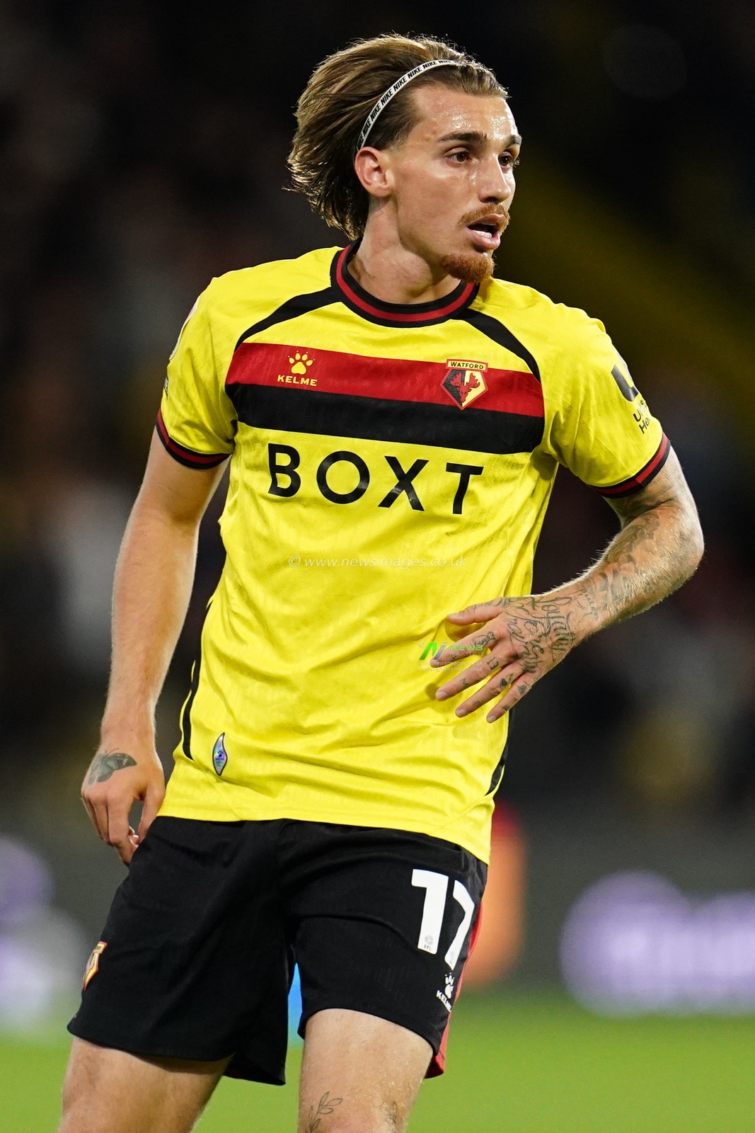 Iker Bravo of Watford during the Sky Bet Championship match Watford vs Preston North End at Vicarage Road, Watford, United Kingdom on 08 September 2026

(Photo by Harvey Murphy/News Images)