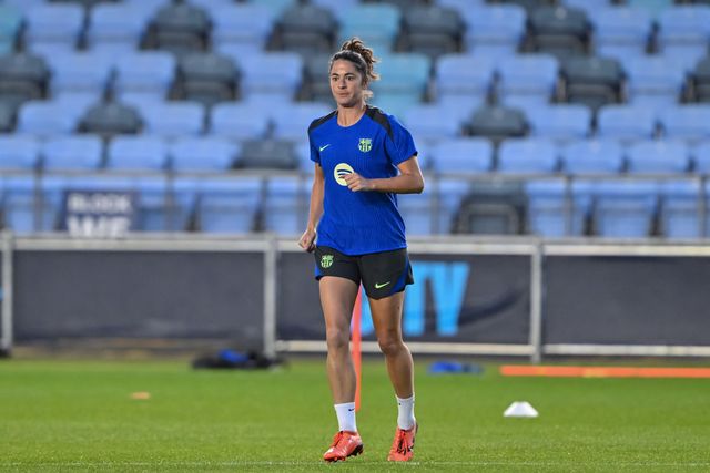 Barcelona women Champions league open training session