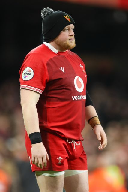 Keiron Assiratti of Wales during the Quilter Nations Series 2025 match Wales vs New Zealand at Principality Stadium, Cardiff, United Kingdom, 22nd November 2025

(Photo by Andrew Lewis/News Images)

*** GER AUT SUI OUT ***