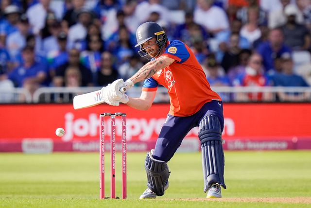 Phil Salt of England hits a four during the Third Vitality T20 International match England vs India at Trent Bridge, Nottingham, United Kingdom on 07 July 2026

(Photo by Maynard Manyowa/News Images)