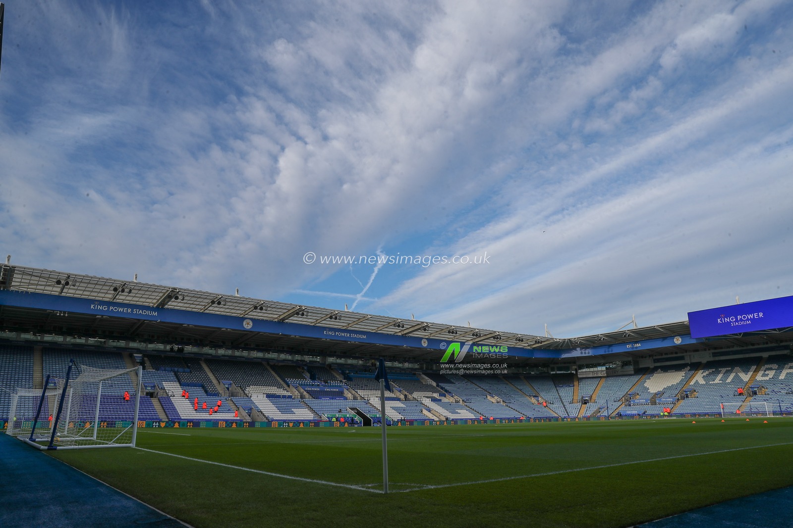 A general view inside of King Power Stadium, home of Leicester City the Sky Bet Championship match Leicester City vs Huddersfield Town at King Power Stadium, Leicester, United Kingdom, 1st January 2024

(Photo by Gareth Evans/News Images)
