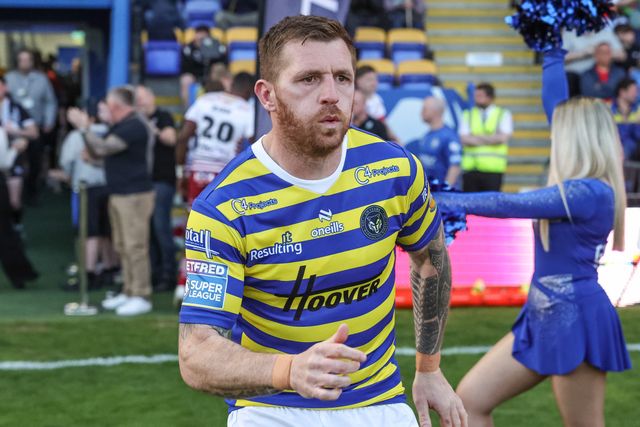 Marc Sneyd of Warrington Wolves during the Betfred Super League round 9 match Warrington Wolves vs Wigan Warriors at The Halliwell Jones Stadium, Warrington, United Kingdom on 24 April 2026

(Photo by Mark Cosgrove/News Images)