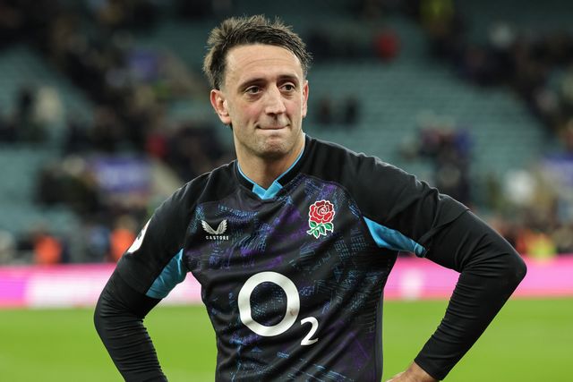 Alex Mitchel of England during the Quilter Nations Series 2025 match England vs Argentina at Allianz Stadium, Twickenham, United Kingdom, 23rd November 2025

(Photo by Mark Cosgrove/News Images)

*** GER AUT SUI OUT ***
