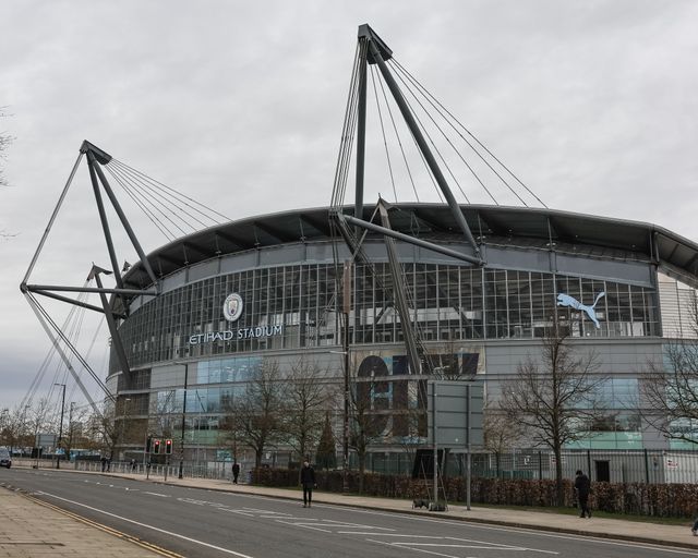 A general view of the Etihad Stadium during the Emirates FA Cup Quarter-Final match Manchester City vs Liverpool at Etihad Stadium, Manchester, United Kingdom on 04 April 2026

(Photo by Mark Cosgrove/News Images)