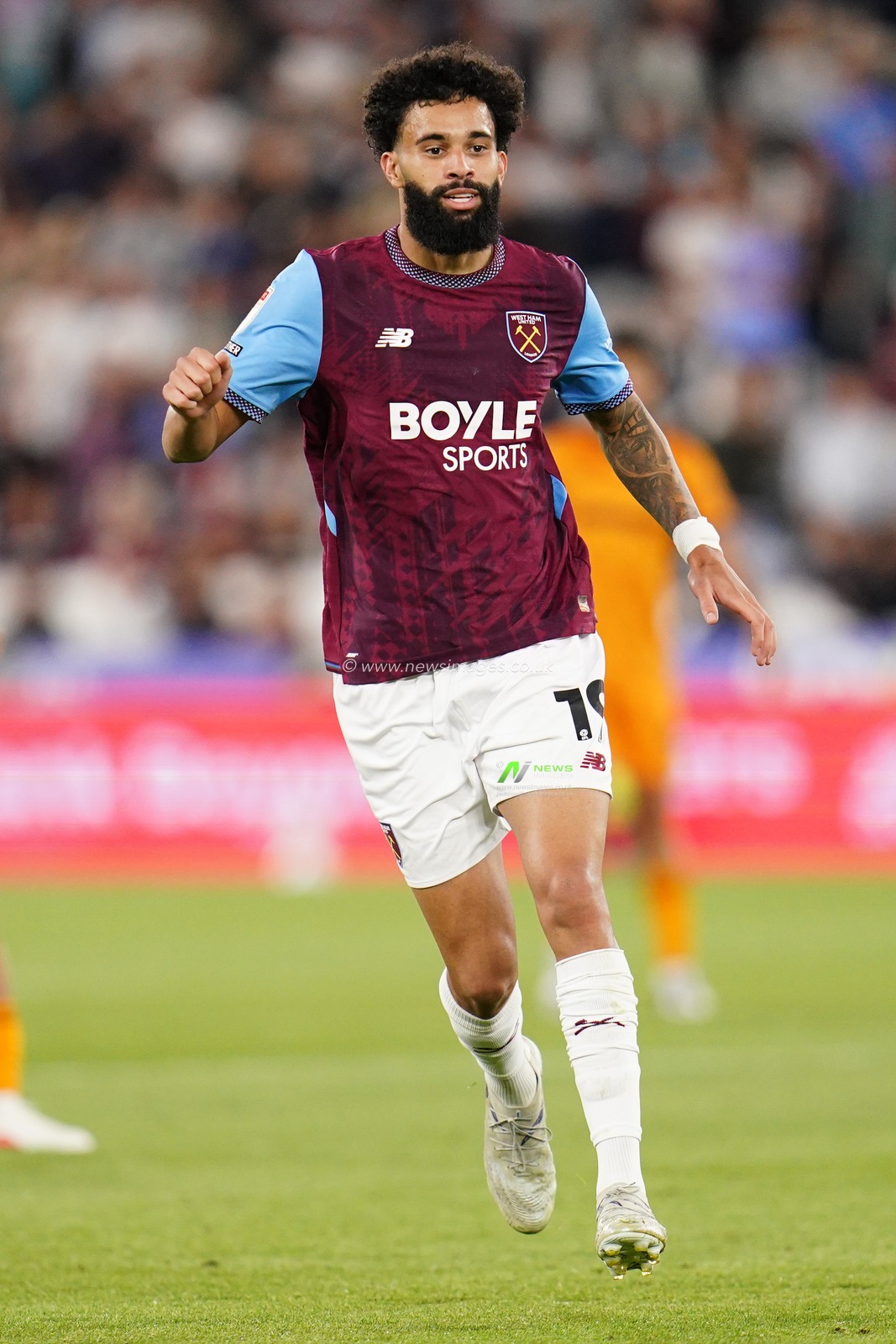 Pablo of West Ham United during the Sky Bet Championship match West Ham United vs Wolverhampton Wanderers at London Stadium, London, United Kingdom on 01 September 2026

(Photo by Harvey Murphy/News Images)