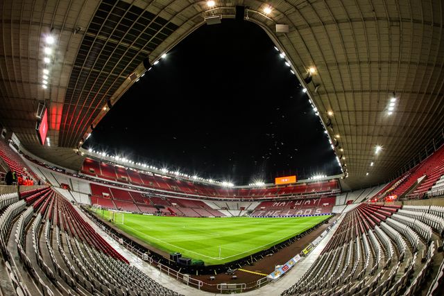 A general view of the Stadium of Light ahead of the Premier League match Sunderland vs Burnley at Stadium Of Light, Sunderland, United Kingdom, 2nd February 2026

(Photo by Alfie Cosgrove/News Images)
