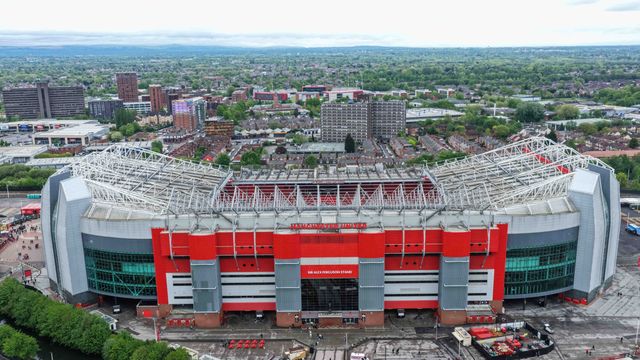 An aerial view of Old Trafford during the Premier League match Manchester United vs Liverpool at Old Trafford, Manchester, United Kingdom on 03 May 2026

(Photo by Mark Cosgrove/News Images)