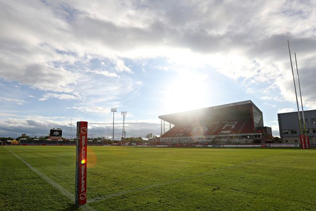 A general view of Sewell Group Craven Park before the Betfred Super League round 27 match Hull KR vs Warrington Wolves at Sewell Group Craven Park, Kingston upon Hull, United Kingdom, 18th September 2025

(Photo by Sam Eaden/News Images)