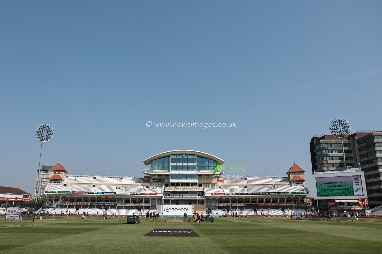 A general view of Trent Bridge during the 3rd Rothesay Test Match Day 2 match England vs New Zealand at Trent Bridge, Nottingham, United Kingdom on 26 June 2026

(Photo by Mark Cosgrove/News Images)
