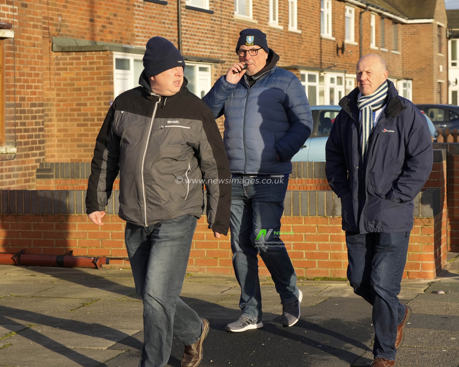 Sheffield Wednesday fans arrive at the stadium before the Sky Bet League 1 match Fleetwood Town vs Sheffield Wednesday at Highbury Stadium, Fleetwood, United Kingdom, 26th December 2022

(Photo by Steve Flynn/News Images)