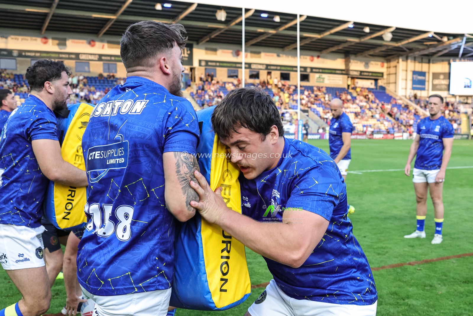 Betfred Super League round 23 Warrington Wolves v York Knights