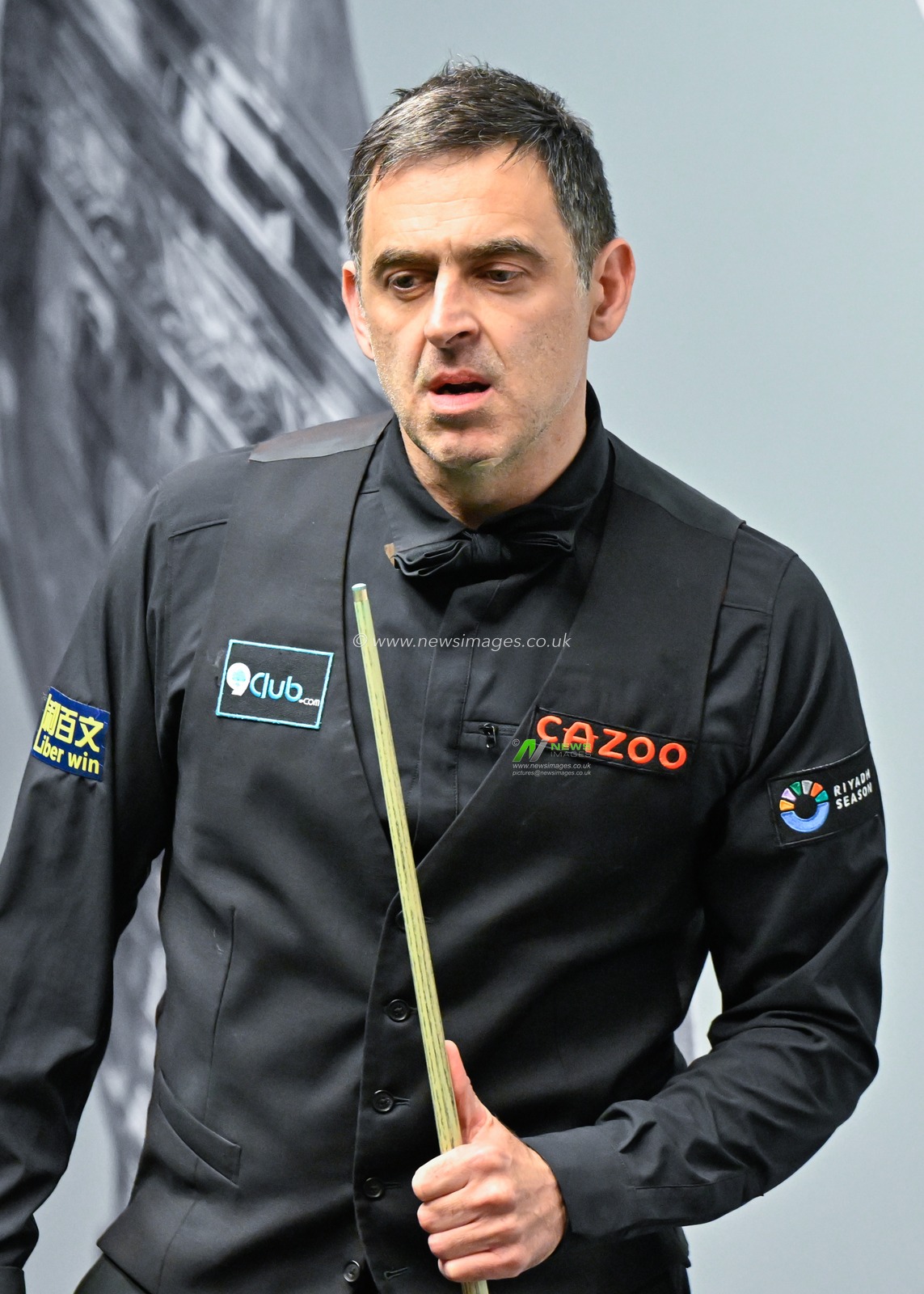 Ronnie O'Sullivan, during the Cazoo World Championships 2024 at Crucible Theatre, Sheffield, United Kingdom, 24th April 2024

(Photo by Cody Froggatt/News Images)