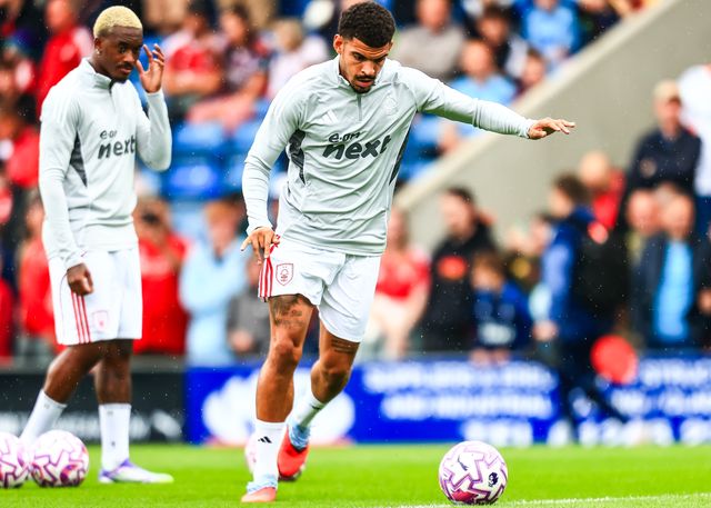 Morgan Gibbs-White of Nottingham Forest in the pregame warmup session during the Pre-season friendly match Nottingham Forest vs Monaco at SMH Group Stadiumact Stadium, Chesterfield, United Kingdom, 19th July 2025

(Photo by Richard Bierton/News Images)
