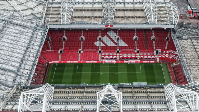 An aerial view of Old Trafford during the Premier League match Manchester United vs Liverpool at Old Trafford, Manchester, United Kingdom on 03 May 2026

(Photo by Mark Cosgrove/News Images)