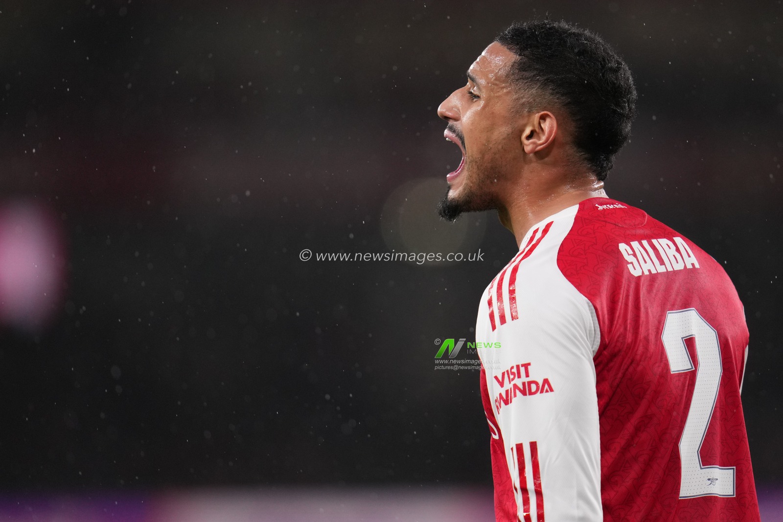 William Saliba of Arsenal during the Emirates FA Cup 4th round match Arsenal vs Wigan Athletic at Emirates, London, United Kingdom on 15 February 2026

(Photo by Harvey Murphy/News Images)