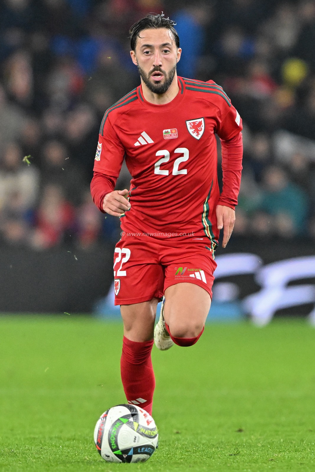 Josh Sheehan of Wales during the UEFA Nations League - League B - Group 4 match Wales vs Montenegro at Cardiff City Stadium, Cardiff, United Kingdom, 14th October 2024

(Photo by Cody Froggatt/News Images)