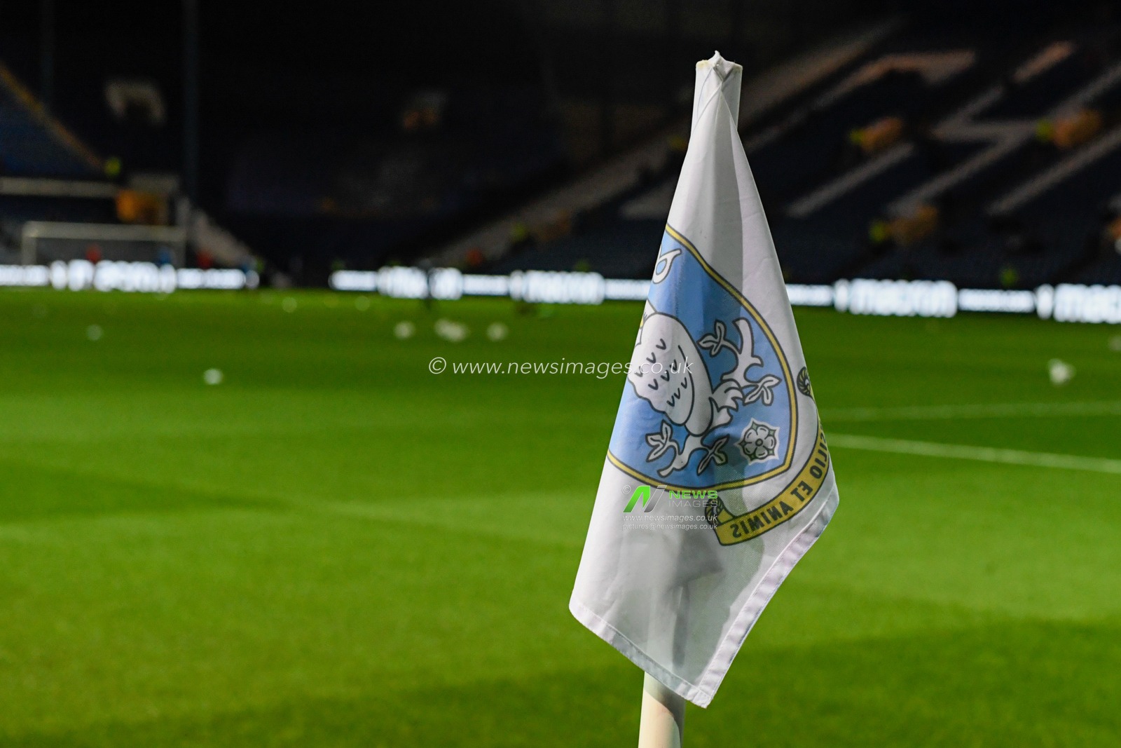 The corner flag at Sheffield Wednesday