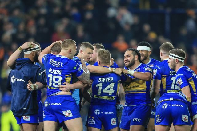 Betfred Super League round 8 Leeds Rhinos vs Castleford Tigers