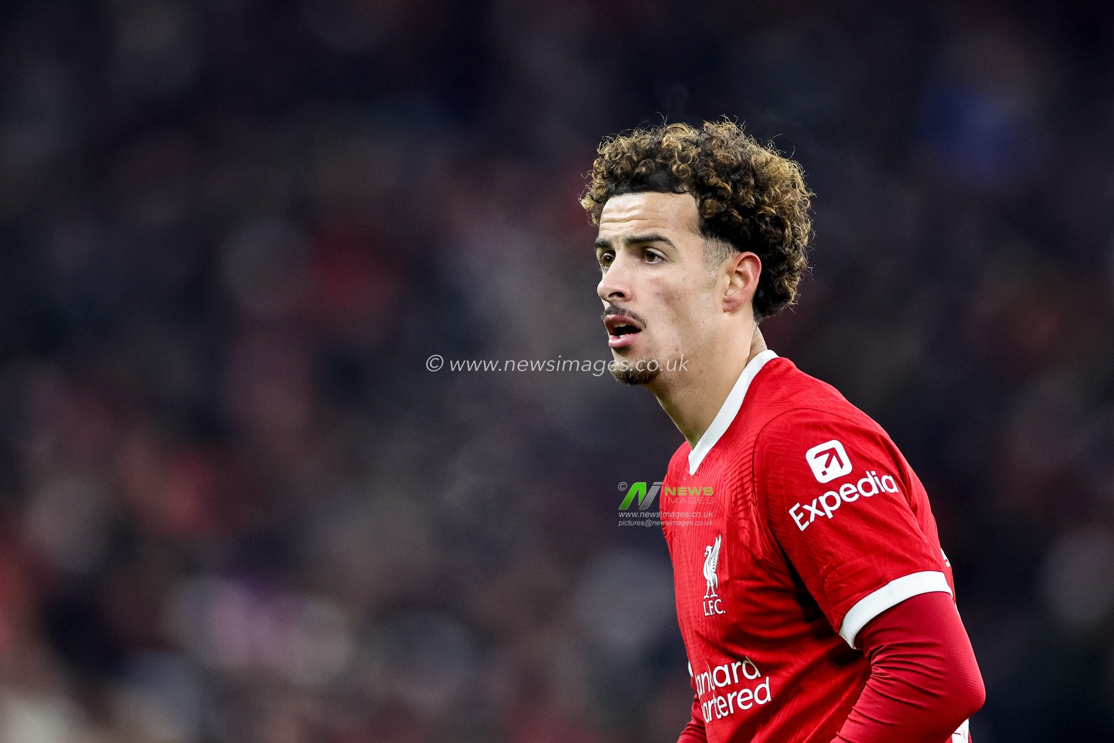 Curtis Jones #17 of Liverpool during the UEFA Europa League match Liverpool vs LASK at Anfield, Liverpool, United Kingdom, 30th November 2023

(Photo by Mark Cosgrove/News Images)
